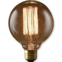 Bulbrite NOS40G30 40W Nostalgic Edison Style G30 Globe Bulb