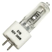 Eiko EYB 02950 82V 360W T3-1/2 G5.3 Base Light Bulb