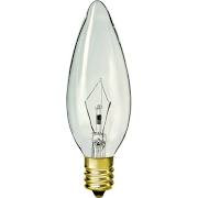 Replacement for Satco S4996 KR40B9 1/2 40W Incandescent Candelabra Clear E12 Base - NOW LED