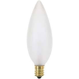 Replacement for Satco S3286 40B9.5/F 40W Torpedo Incandescent E12 Candelabra Base Frost - NOW LED