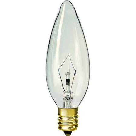 Replacement for Satco A3683 40B9 1/2 40W Incandescent Candelabra Base 130V - NOW LED S21264