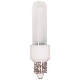 Satco S4491 KX60FR/3M/E11 60W 120 Volt T3 E11 Mini Can Base Frosted Krypton Xenon
