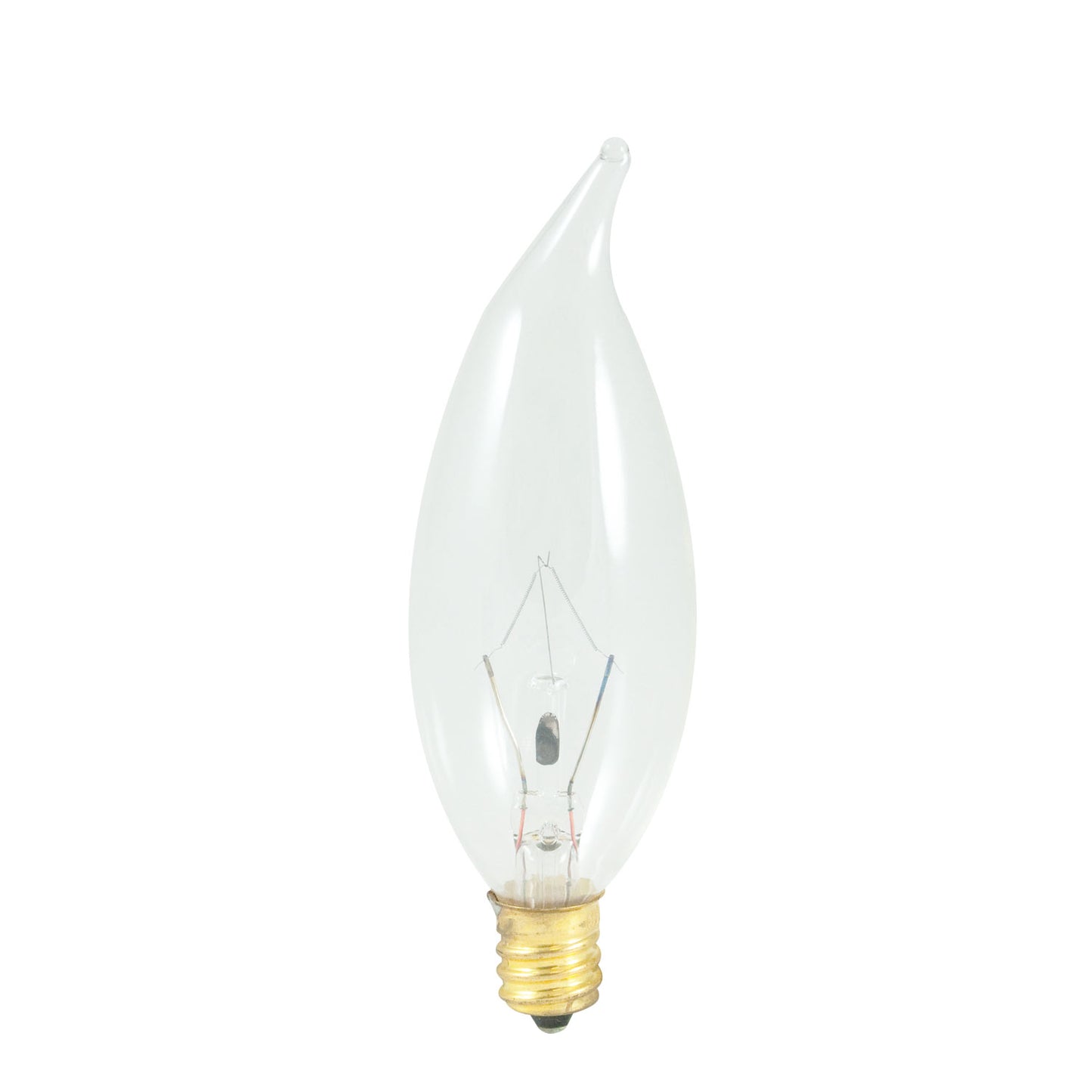 Replacement for Bulbrite 483060 B60CFC 60W CA10 Incandescent E12 Clear - NOW LED 776628