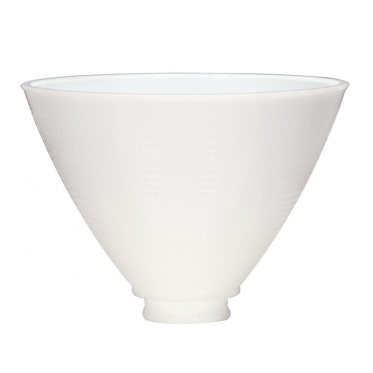 Satco 50-166 I.E.S. Shade 8 in. Diameter 2-1/4 in. Fitter 5-3/4 in. Height