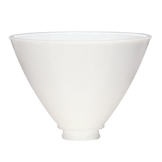 Satco 50-166 I.E.S. Shade 8 in. Diameter 2-1/4 in. Fitter 5-3/4 in. Height