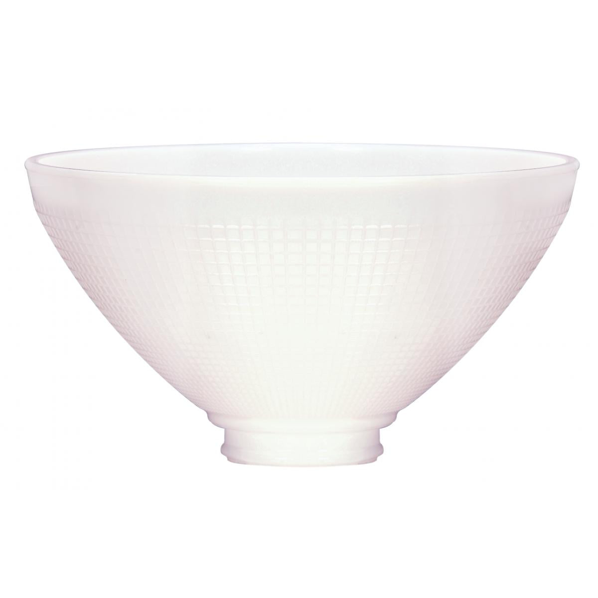 Satco 50-167 I.E.S. Shade 10 in. Diameter 2-7/8 in. Fitter 5-1/2 in. Height