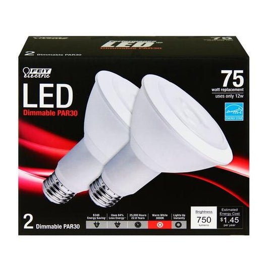 Feit PAR30L/LEDG6/2 750 Lumen 3000K Dimmable LED PAR30 HAS BEEN UPDATED PAR30LDM/930CA