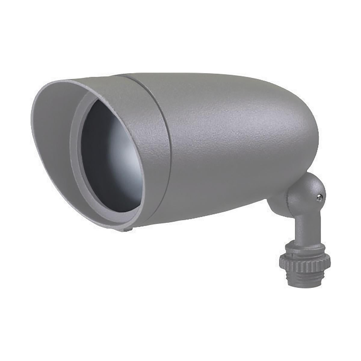 Satco 62-1202 LED Landscape Flood 6W Light Gray Finish