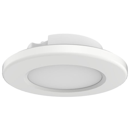 Satco 62-1590 4 inch; LED Surface Mount Fixture; 5000K; 6 Unit Contractor Pack; White