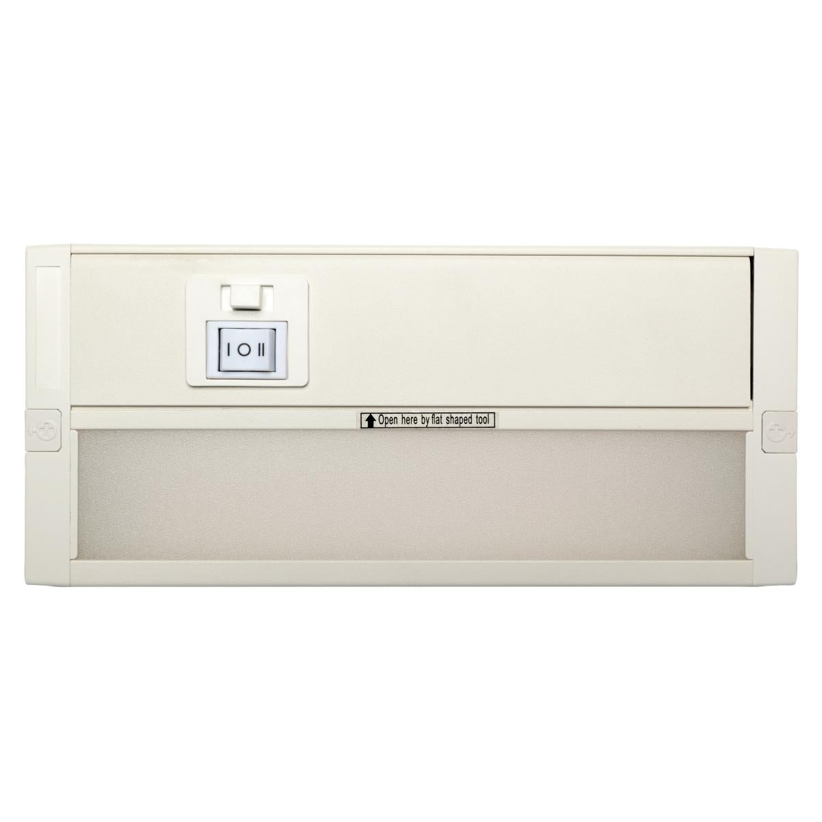 Satco 63-500 5 Watt 8 Inch LED White Under Cabinet Light CCT Selectable 40000 Hours