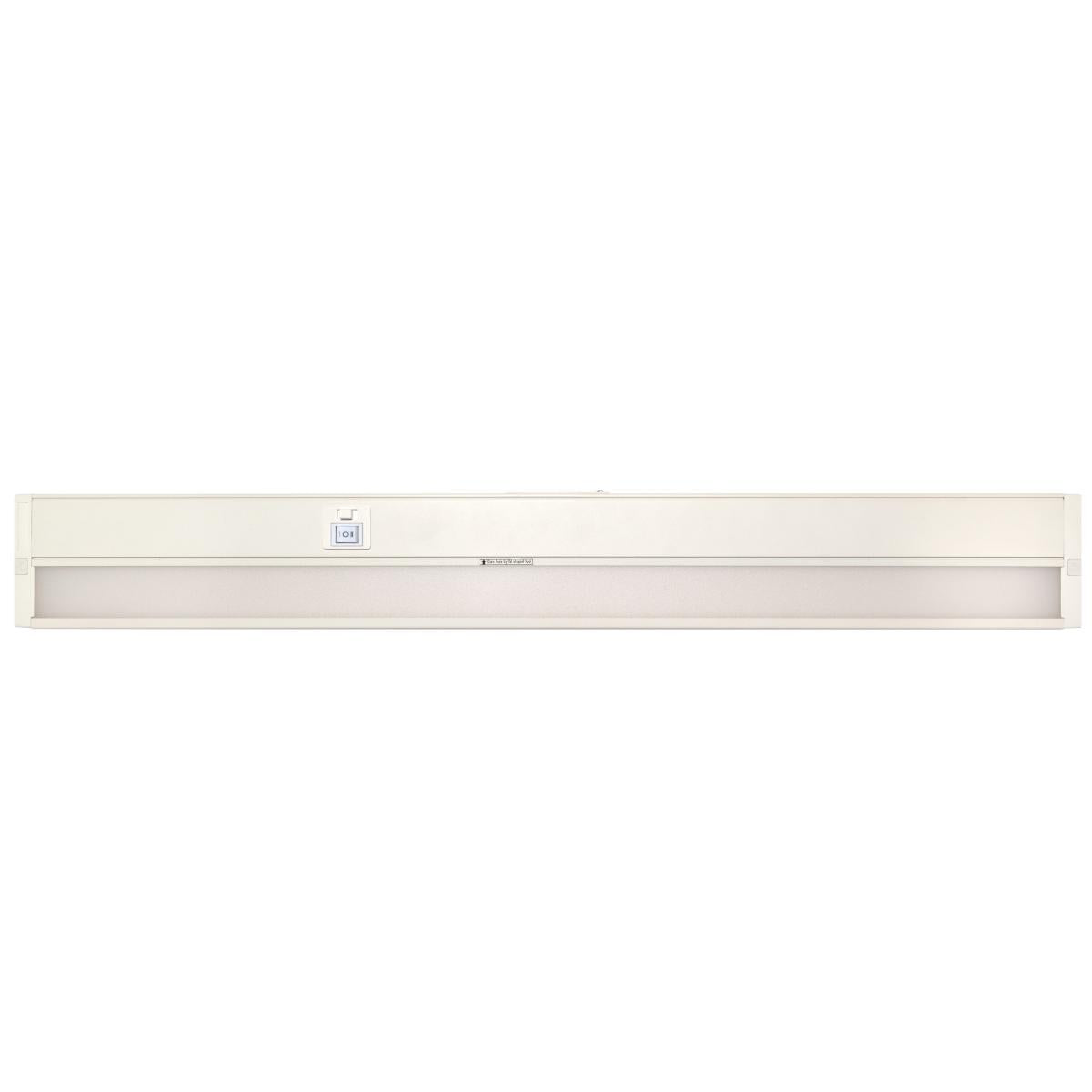 Satco 63-504 17 Watt 28 Inch LED White Under Cabinet Light CCT Selectable 40000 Hours