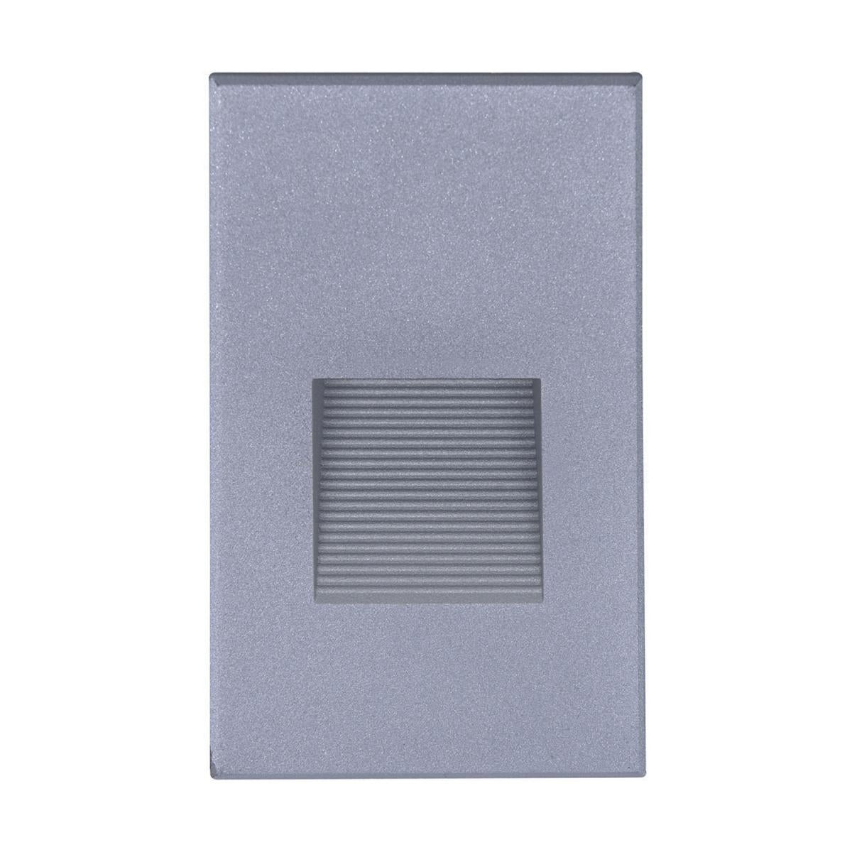 Satco 65-409 LED Vertical Step Light; 3W; Gray Finish; 120V