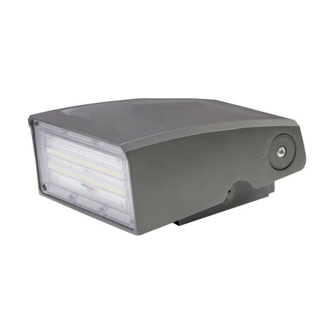 Satco 65-680 80 Watt Adjustable LED Wall Pack CCT Selectable 9600-10K Lumens DLC Premium
