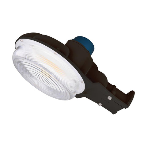 Satco 65-684 29 Watt LED Area Light with Photocell CCT Selectable and Dimmable Bronze Finish 120-277 Volts Ultra Bright Lumens