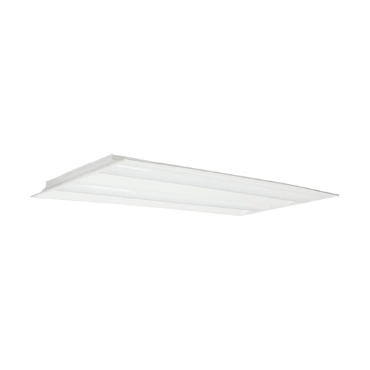 Satco 65-695 2X4 Double Basket LED Troffer Fixture Wattage Selectable CCT Selectable Lumens Selectable 100-277V