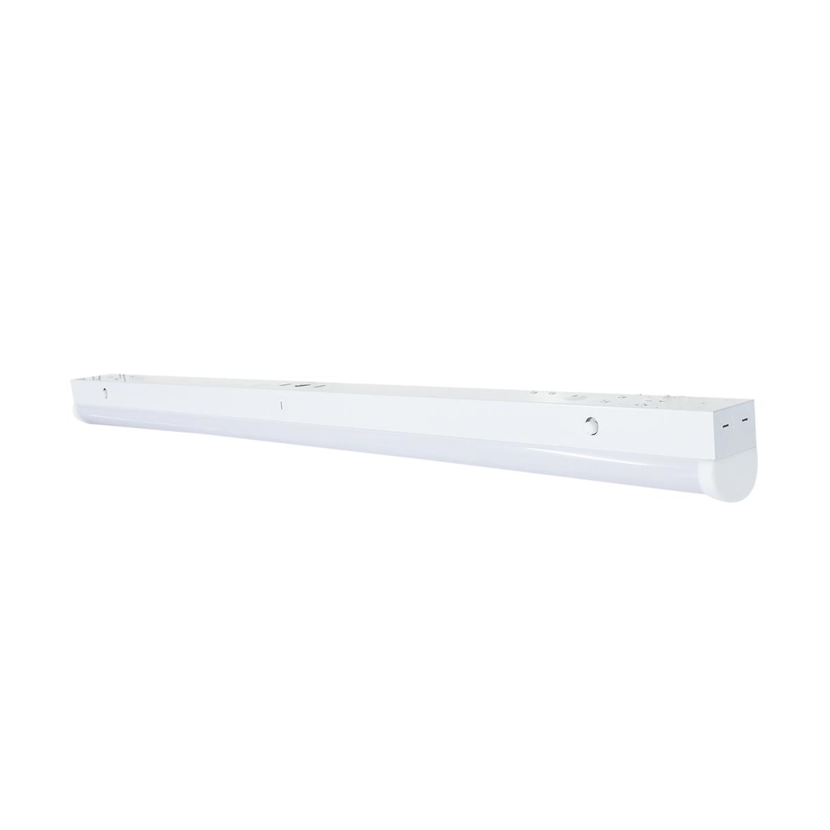 Satco 65-701 4 ft. LED Linear Strip Light Wattage and CCT Selectable White Finish