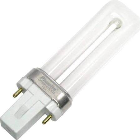 Plusrite 4000 CFT5W/G23/827 5 Watt CFL Light Bulb 2 Pin G23 Base 2700K PL5W/2P/827