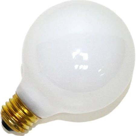 Replacement for Halco 5002 G25WH25 25G25/WHT/130V/2M 25W G25 Incandescent Globe White - NOW LED