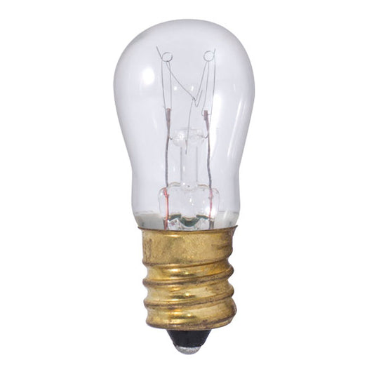 Bulbrite 703006 6S6 6W S6 E12 Clear