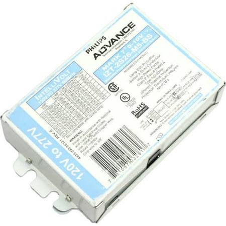 Advance IZT-2S26-M5-BS IZT2S26M5BS Mark 7 0-10V (2) Lamp 26 Watt CFL DIMMING Ballast