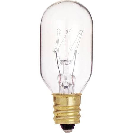 Satco S4718 15T7C 15W 130 Volt Clear T7 Candelabra (E12)