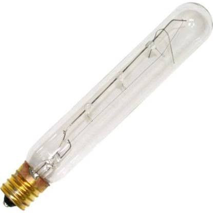 Replacement for Eiko 43020 25T6-1/2N-130V 130V 25W T6-1/2 Intermediate Base Incandescent