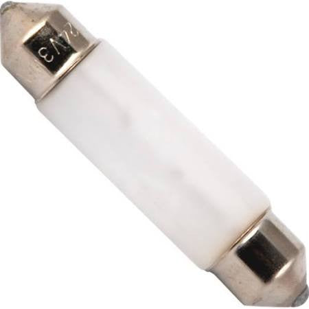 Bulbrite 715634 - 3 Watt Halogen  T3.25 Festoon Base  /Xenon Frost 