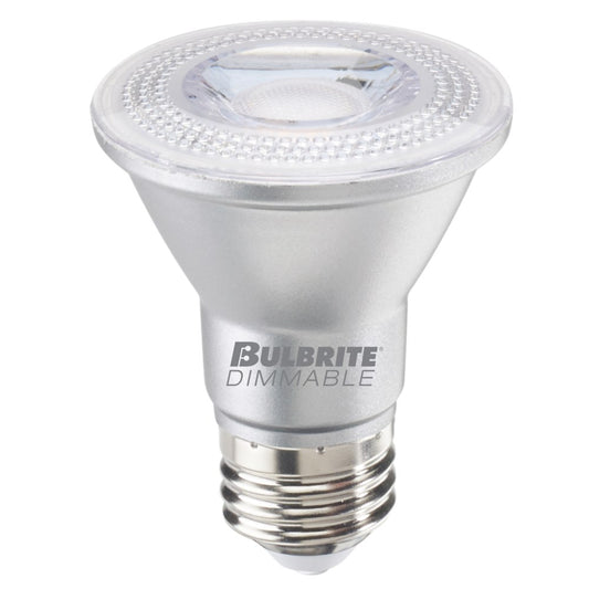Bulbrite 772751 LED7PAR20/NF25/827/WD/2 7W LED PAR20 2700K N.FLOOD WET DIMMABLE