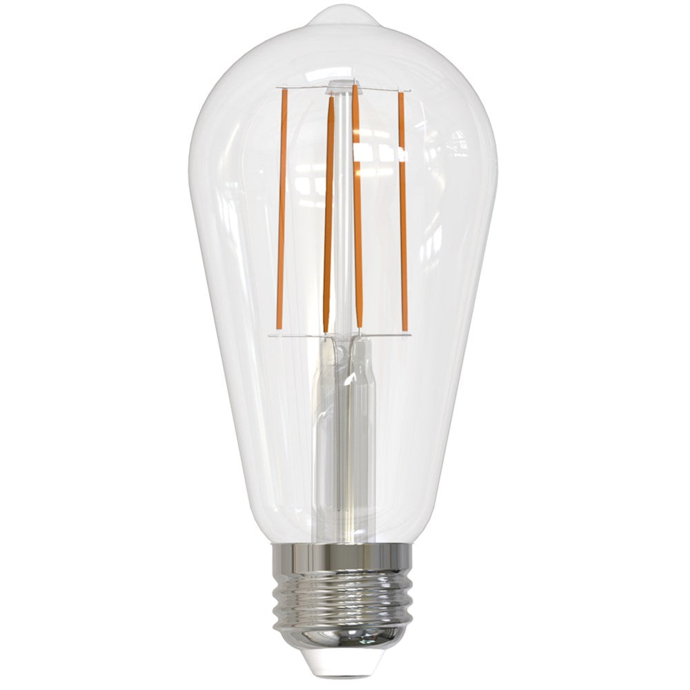 Bulbrite 776631 LED7ST18/40K/FIL/D/B 7W LED ST18 4000K FILAMENT E26 DIM