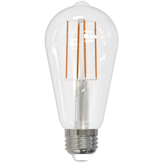 Bulbrite 776631 LED7ST18/40K/FIL/D/B 7W LED ST18 4000K FILAMENT E26 DIM