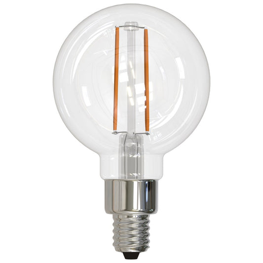 Bulbrite 776706 LED2G16/27K/FIL/3 2.5W LED G16 2700K FILAMENT E12 FULLY COMPATIBLE DIMMING