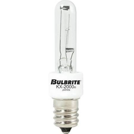 Bulbrite 473020 KX20CL/E12 20Watt Krypton/Xenon Clear Candelabra Base 120 Volt
