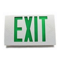 TCP 22745 LED Green Letters Single/Double Face Exit Sign