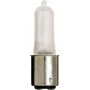 Satco S1980 Satco 35Q/FR/DC 35 Watt 120 Volt T4 Double Contact Bayonet Base Frost Quartz JD Light Bulb