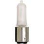 Satco S1980 Satco 35Q/FR/DC 35 Watt 120 Volt T4 Double Contact Bayonet Base Frost Quartz JD Light Bulb