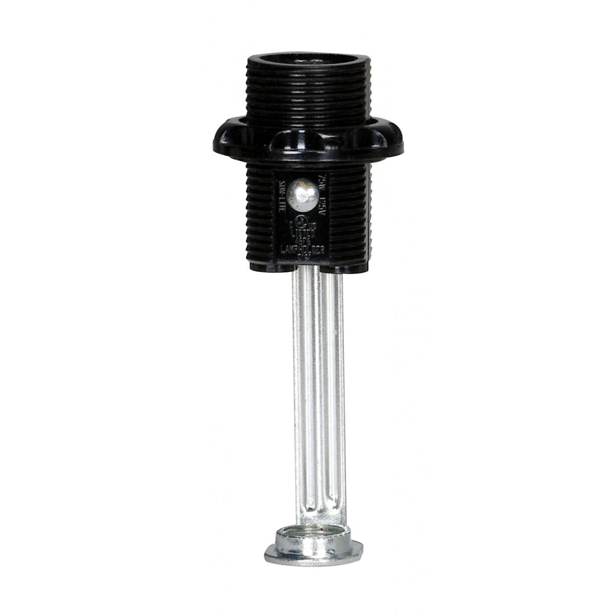 Satco 80-1304 Push-in Terminal No Paper Liner 3" Height Full Threaded Single Leg 1/8 IP Inside Extrusion 3/4" Diameter 75W 125V
