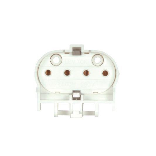 Satco 80-1601 Shunted Horizontal Snap-In Mounting for Electronic Ballasts Bottom Push-In Wiring 660W-600V 15/8"H x 17/8"W x 3/4"D