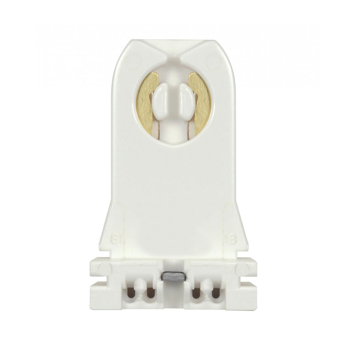 Satco 80-2022 Bi-Pin Lampholder Tall T8/T12 Bulbs Turn-Type G13 Base With Screw And Nut Quickwire No. 18GA 660W 600V