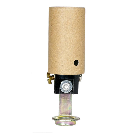 Satco 80-2054 Phenolic Candelabra Sockets with Paper Liner