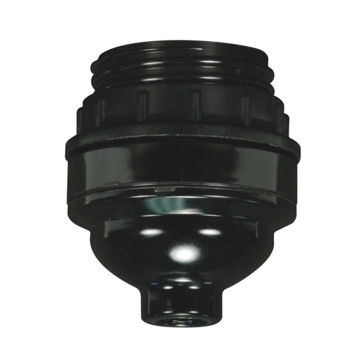 Satco 80-2067 Keyless Phenolic With Uno Thread And Ring (4 Piece) 1/8 IP Cap With Set Screw 2-1/4" Height 1-1/2" Diameter 660W 250V
