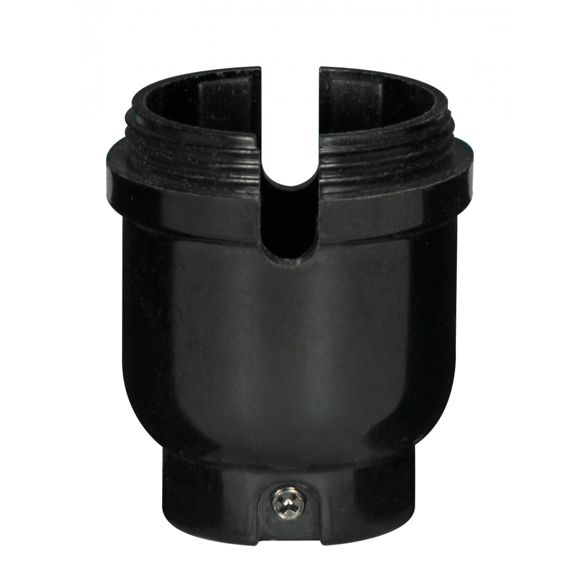 Satco 80-2150 1/4 IP Cap Only Phenolic 1/2 Uno Thread With Metal Bushing With Set Screw For Push Thru