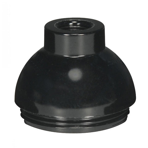 Satco 80-2202 1/8 IP Cap Only Phenolic 1/2 Uno Thread With Set Screw For Short Keyless With Plastic Bushing