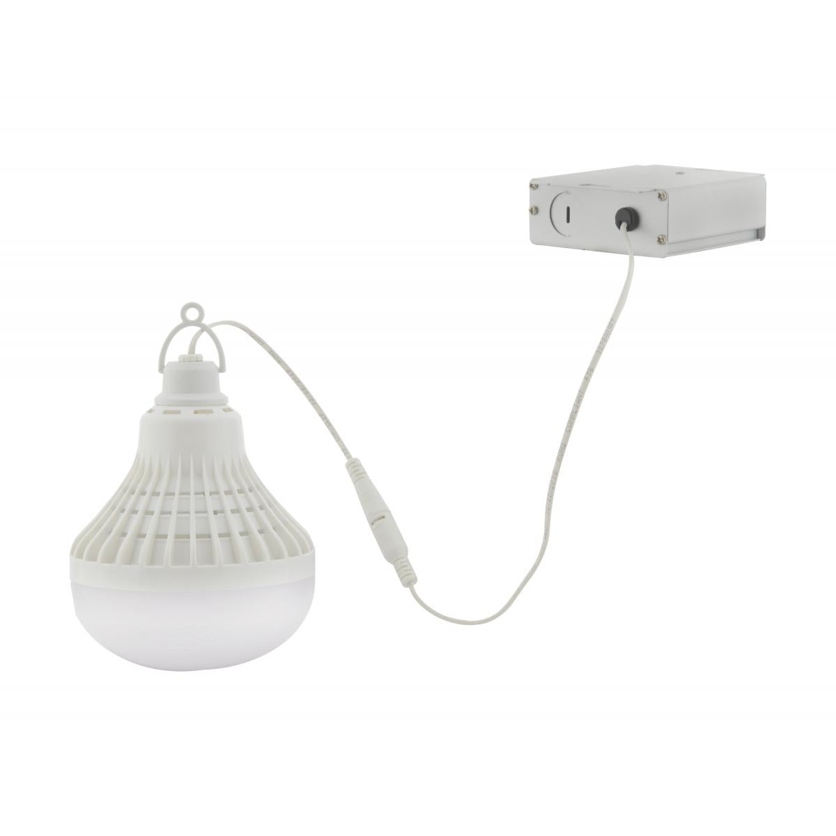 Satco 86-216 Temporary work light For use with remote drivers Low voltage 10W/12W/24W 3000K 12 Volts
