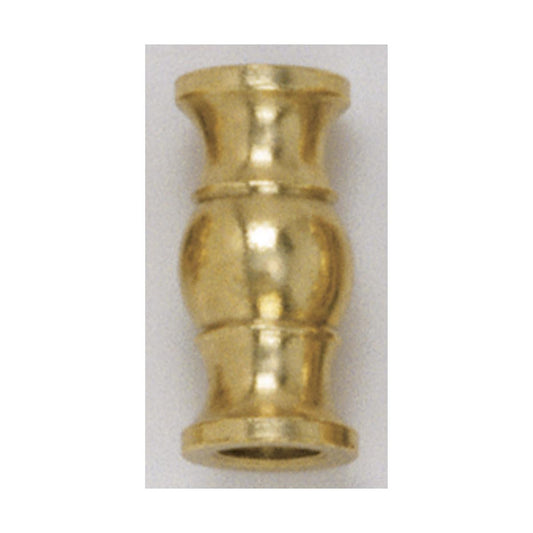 Satco 90-096 Solid Brass Neck And Spindle Burnished And Lacquered 11/16" x 1-1/2" 1/8 Slip