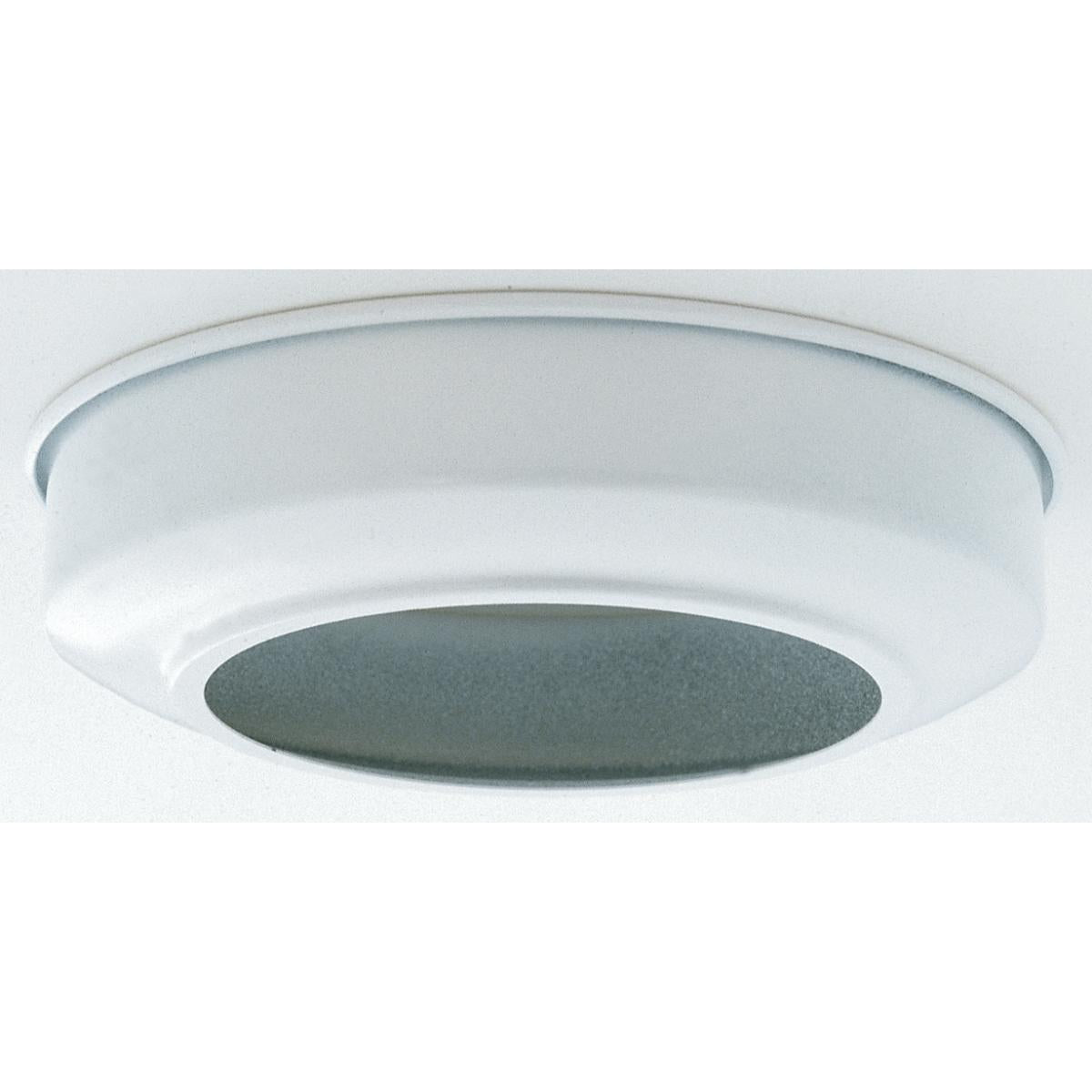 Satco 90-108 Canopy Extension White Finish 5-3/4" Diameter Fits 5" Canopy 1-1/2" Extension