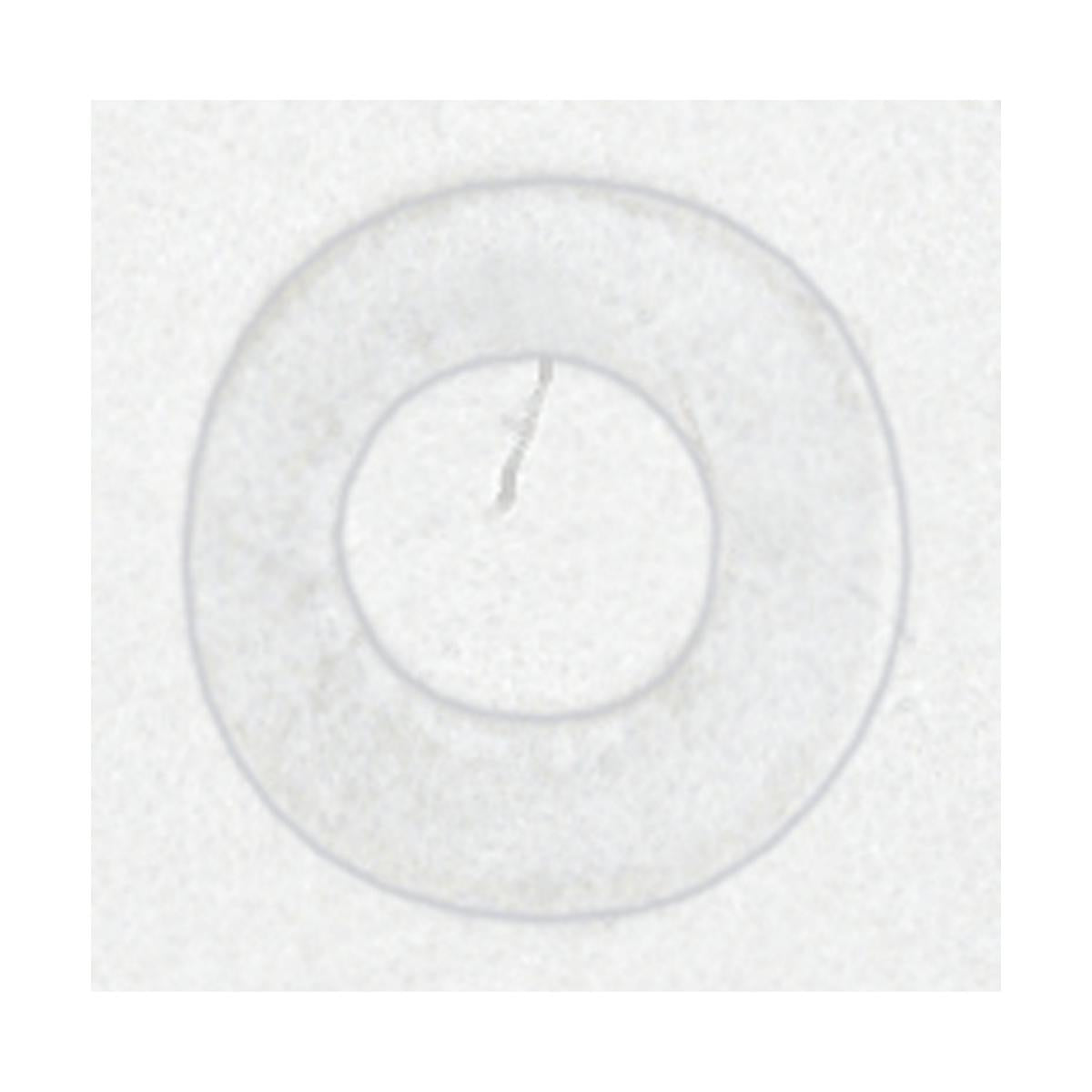 Satco 90-1181 Felt Washer 1/8 IP Slip White Finish 2" Diameter