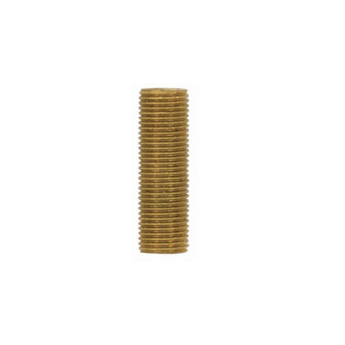 Satco 90-1183 1/8 IP Solid Brass Unfinished 5/8" Length 3/8" Wide