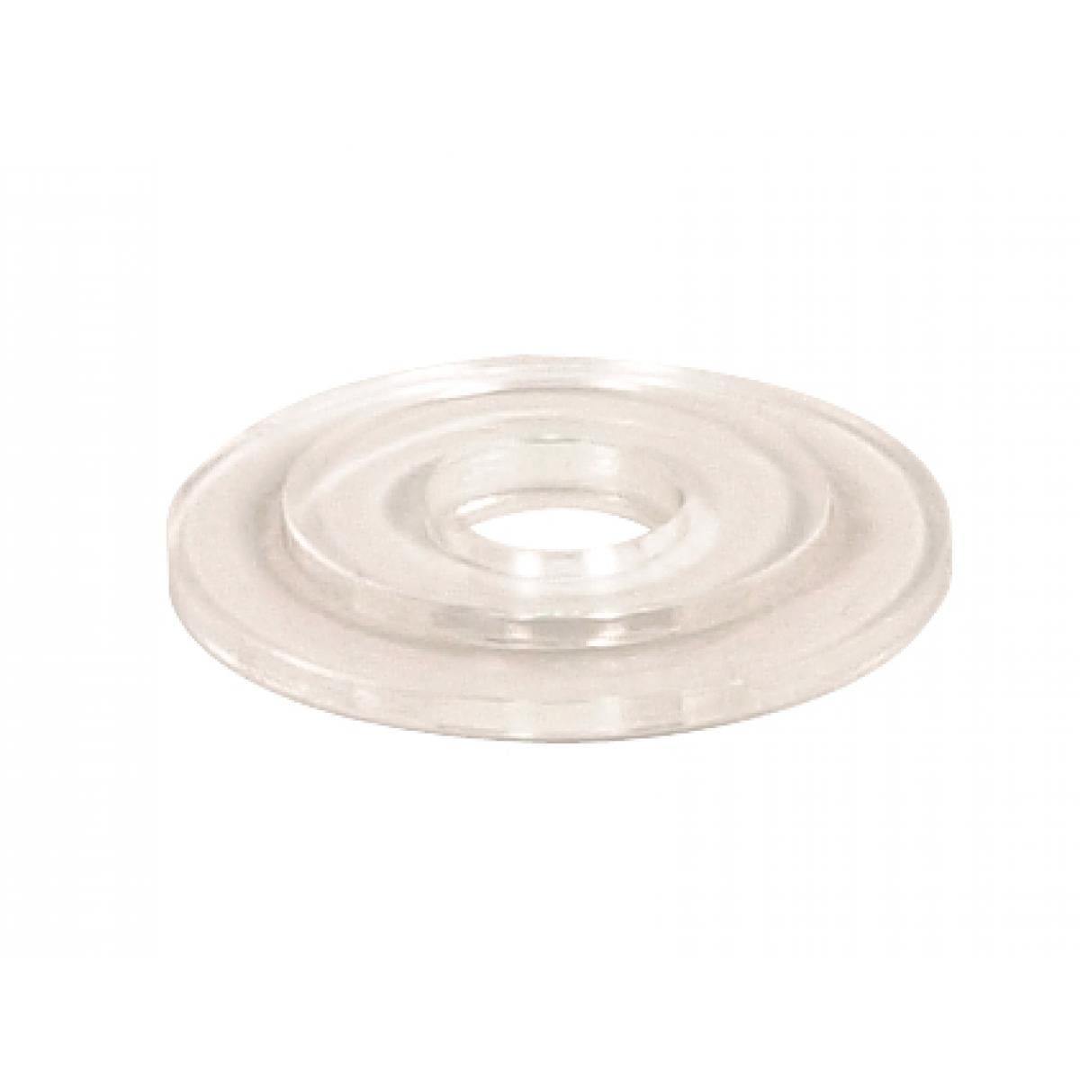 Satco 90-1429 Plastic Crystal Washer 1-1/4" Diameter With Lip 1/8 IP Slip