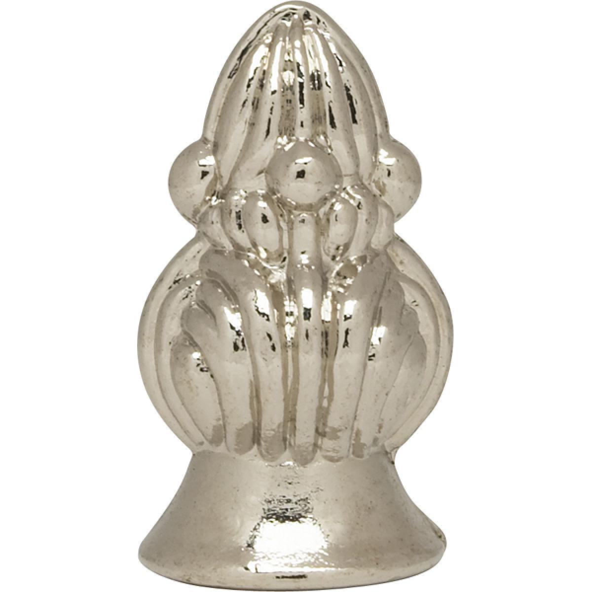 Satco 90-1725 Bud Finial 1-3/8" Height 1/8 IP Polished Chrome Finish