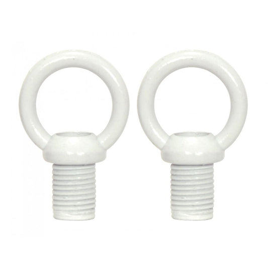 Satco 90-199 Bath Swag Canopy Kit White Finish 5" Diameter 3- 7/16" Holes Includes Hardware 10lbs Max